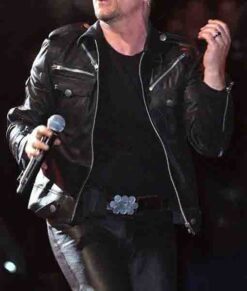 Bono Vox U2 Innocence Experience Leather Jacket - Nycjackets
