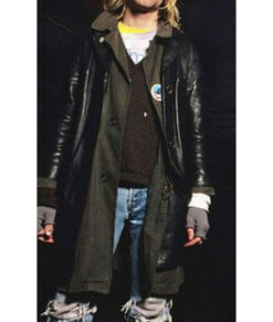 Kurt Cobain Leather Coat