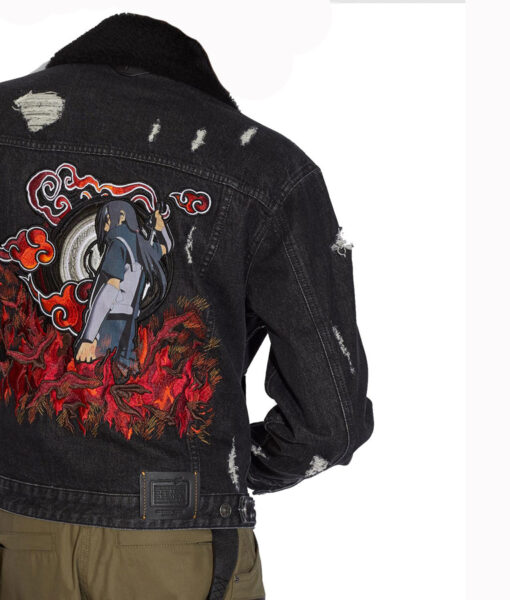 Michael B. Jordan Naruto Denim Jacket