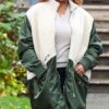 Robyn McCall The Equalizer 2021 Green Coat