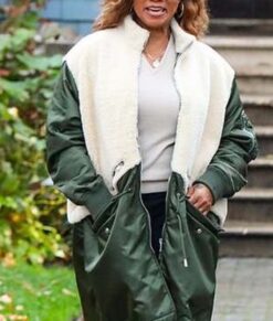 Robyn McCall The Equalizer 2021 Green Coat