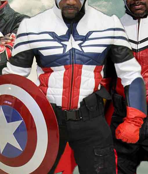 Falcon's Captain America Jacket