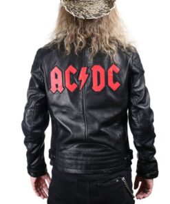 ACDC Biker Leather Jacket