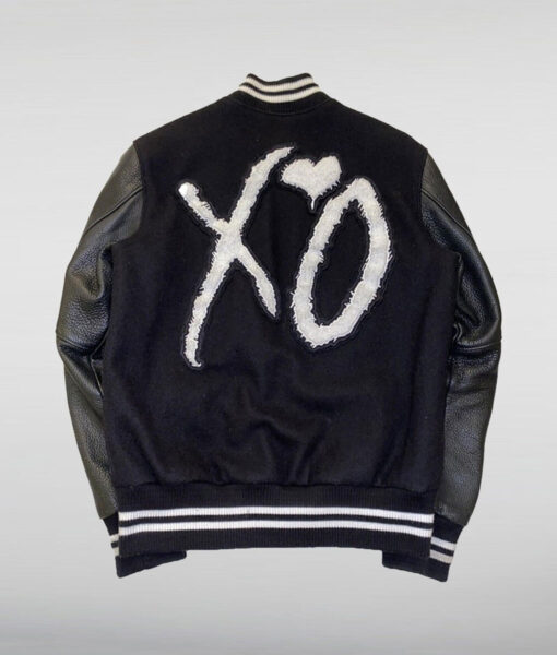 The Weeknd Tour Black Varsity Jacket