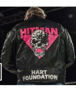 Bret Hart Foundation Leather Jacket