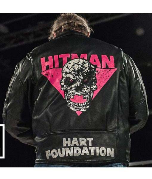 Bret Hart Foundation Leather Jacket
