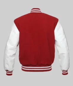 Harvard Red Varsity Jacket-2