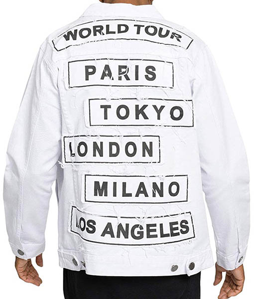 Mens World Tour Denim Jacket