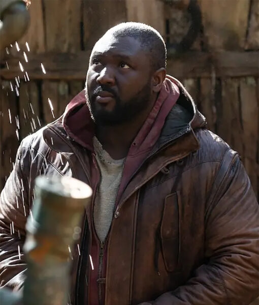 Sweet Tooth Nonso Anozie Brown Long Coat