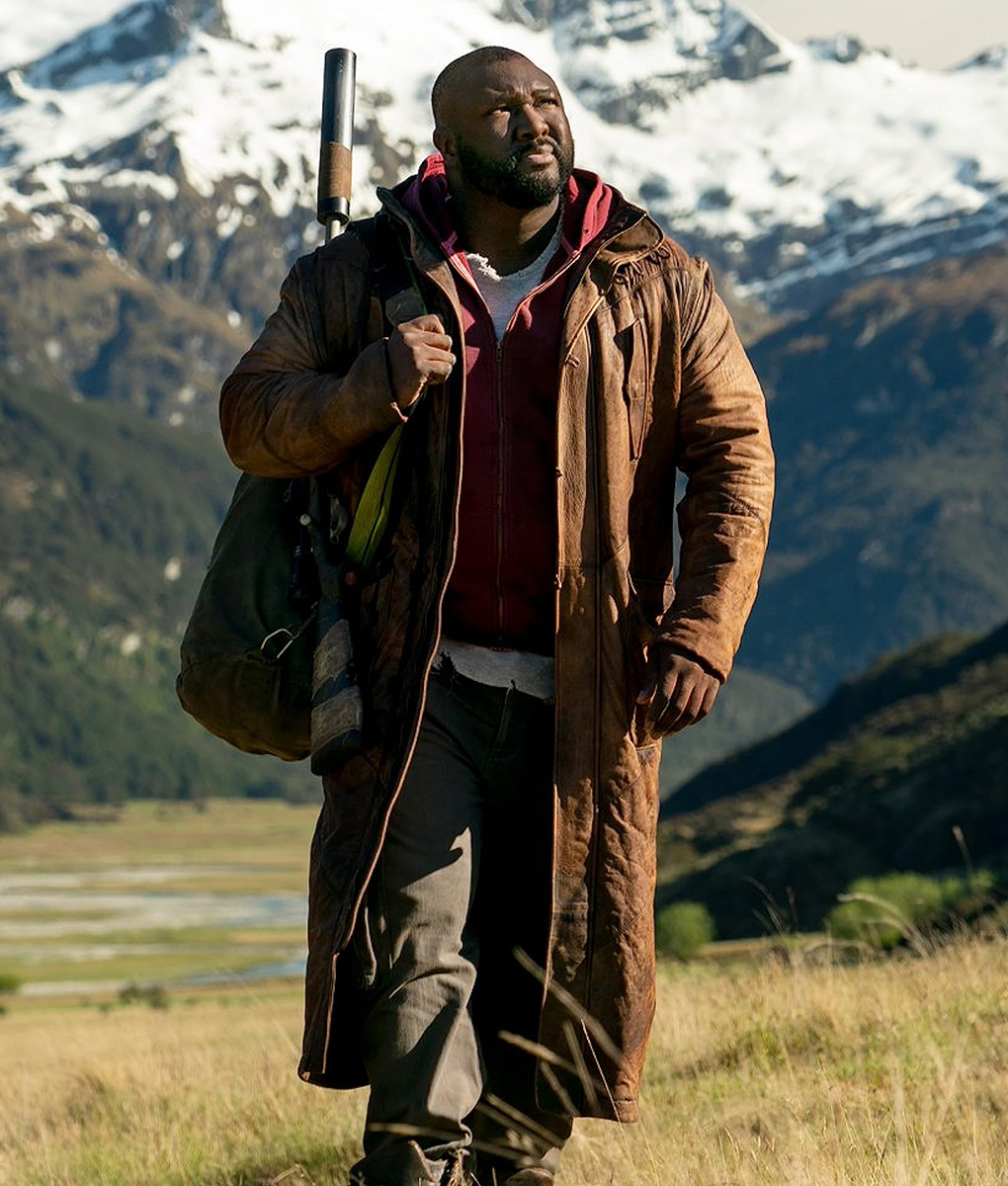Sweet Tooth Nonso Anozie Brown Long Coat