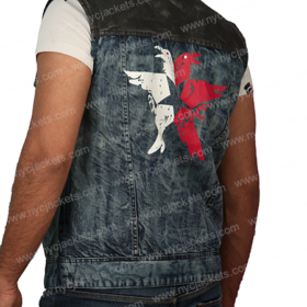 Infamous Second Son Delsin Rowe Denim Vest Nycjackets