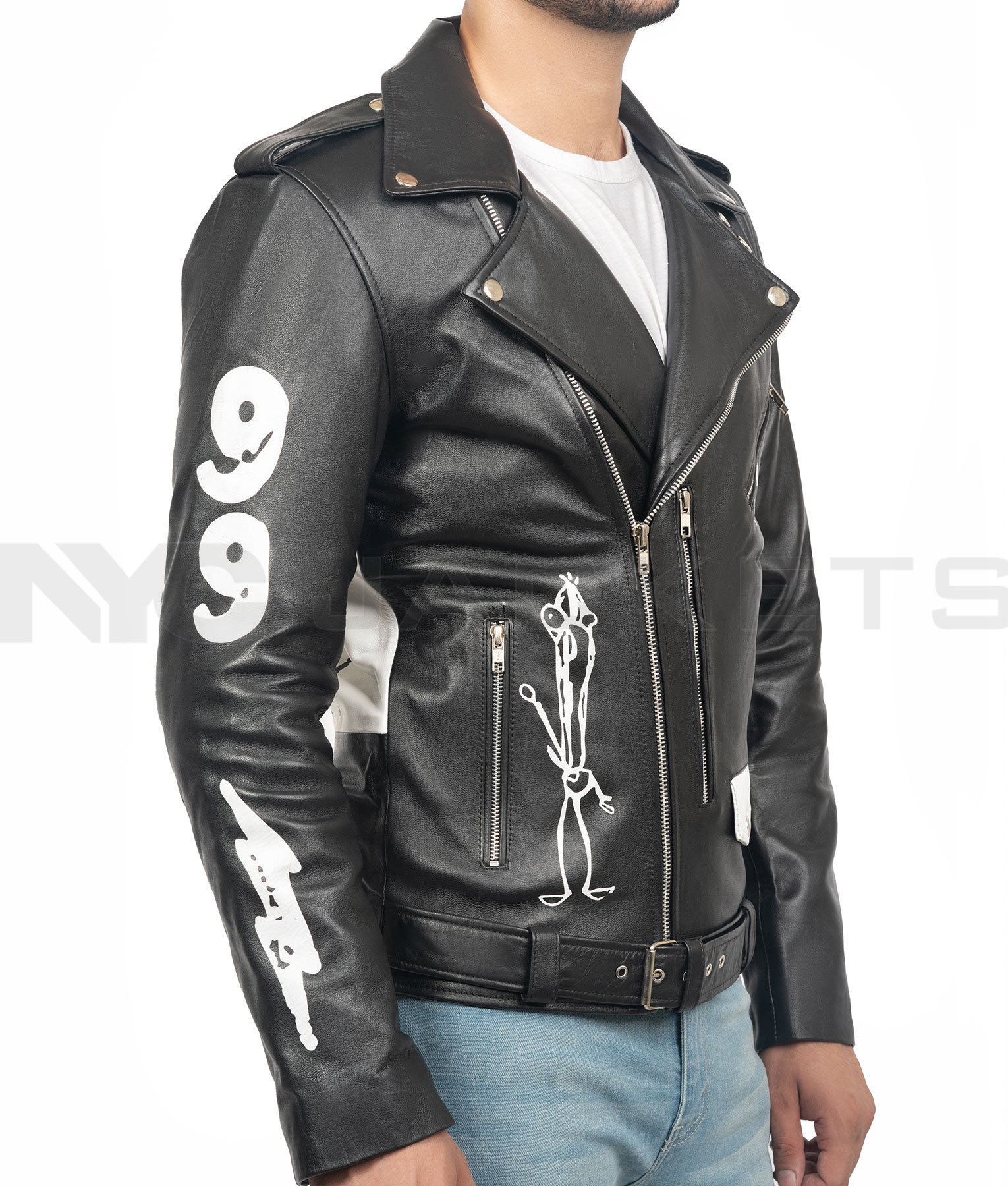 These Things Happen When It’s Dark Out Leather Jacket