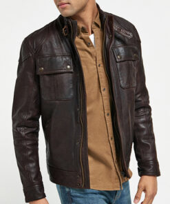 Albert Brown Leather Jacket