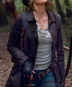 Maggie Rhee The Walking Dead Season 11 Coat
