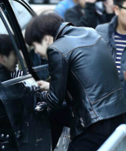 Suga BTS Leather Jacket