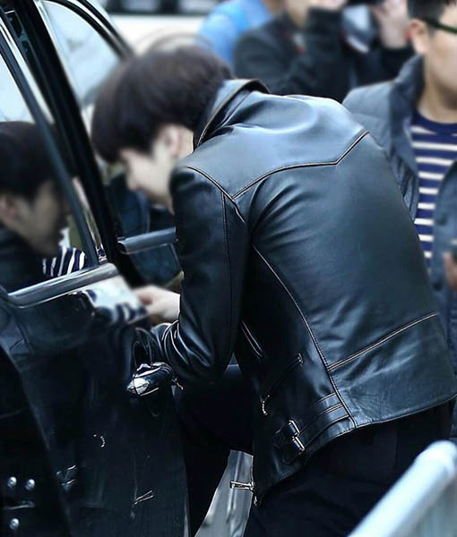 Suga BTS Leather Jacket