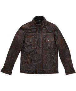 Men's Field Jacket with Double Collar
