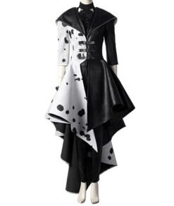 Cruella De Vil Cosplay Coat - Front
