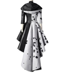 Cruella De Vil Cosplay Coat - Back