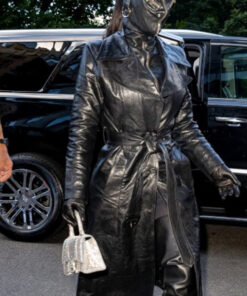 Kim Kardashian Met Gala 2021 Black Coat