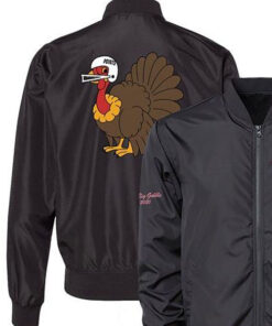 The Overs Club The Big Gobble Bomber Jacket