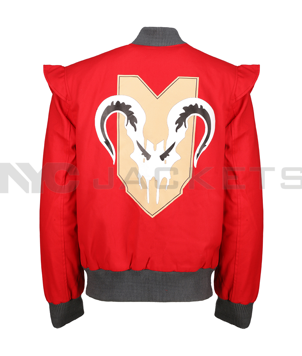 Valkyrie Apex Legends VLK Red Jacket | NYCJackets
