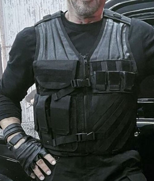 Barney Ross The Expendables 4 Tactical Vest