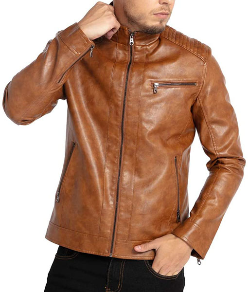 Adam Brown Classic Leather Jacket