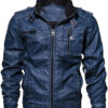 Butler Classic Blue Leather Jacket