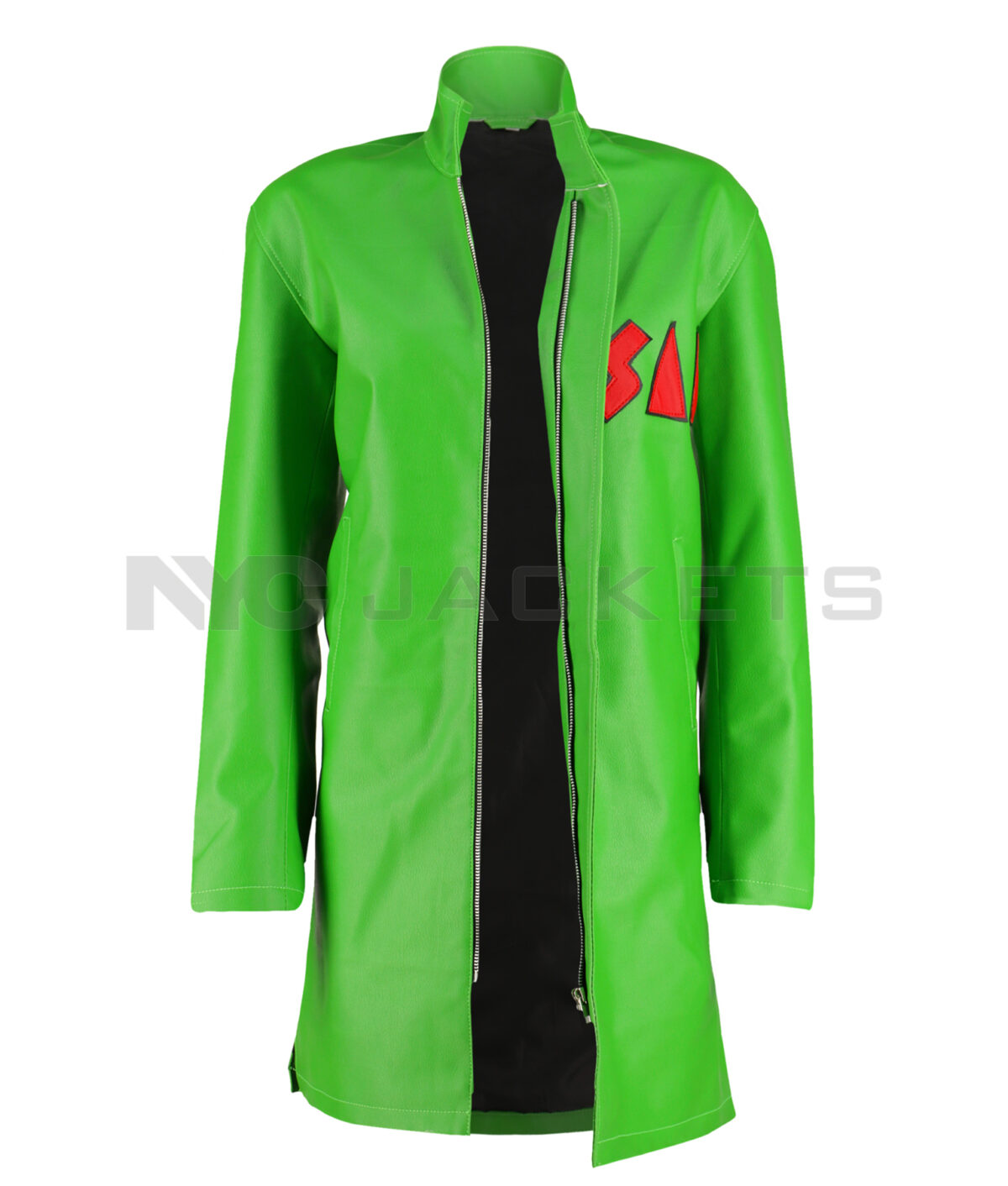 Dragon Ball Z Vegeta Green Jacket - Open Zip