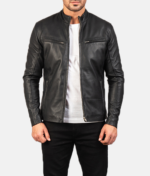 Jack Classic Black Leather Jacket