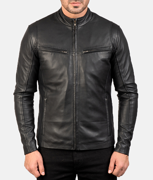 Jack Classic Black Leather Jacket