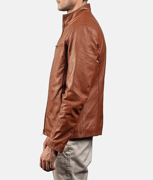 Jack Classic Brown Leather Jacket