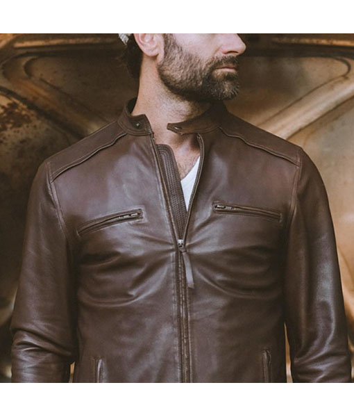 Jasper Brown Leather Jacket