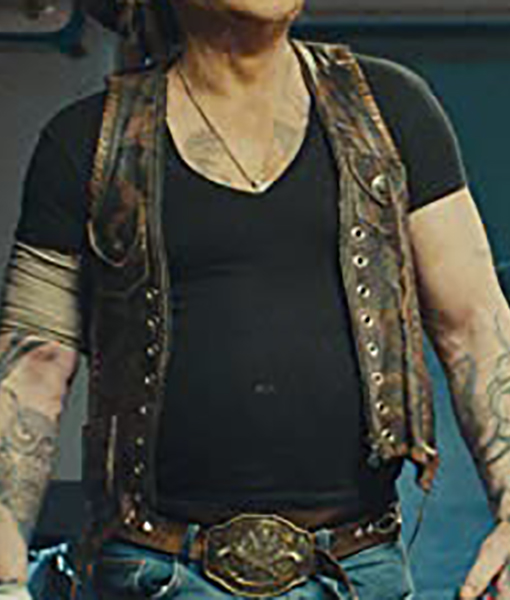 Johnny The Commando Leather Vest