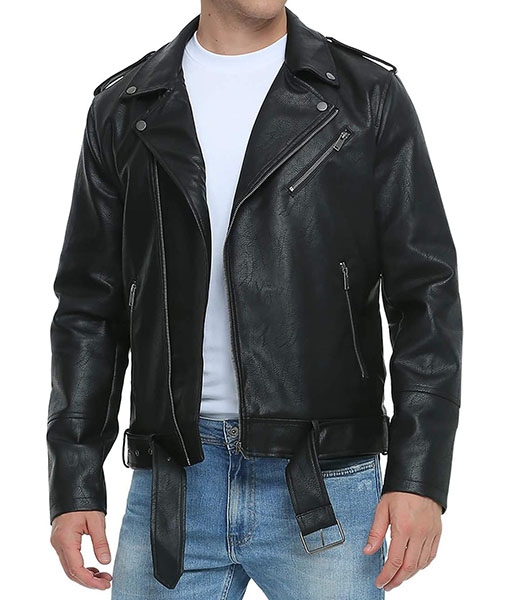 Lee Black Leather Jacket