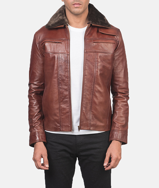 Raymond Faux Fur Leather Jacket