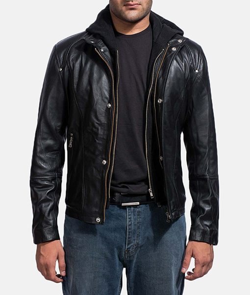 Shane Classic Black Leather Jacket