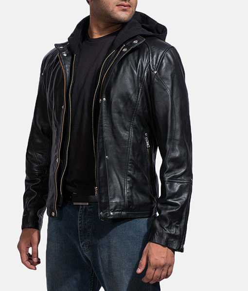 Shane Classic Black Leather Jacket