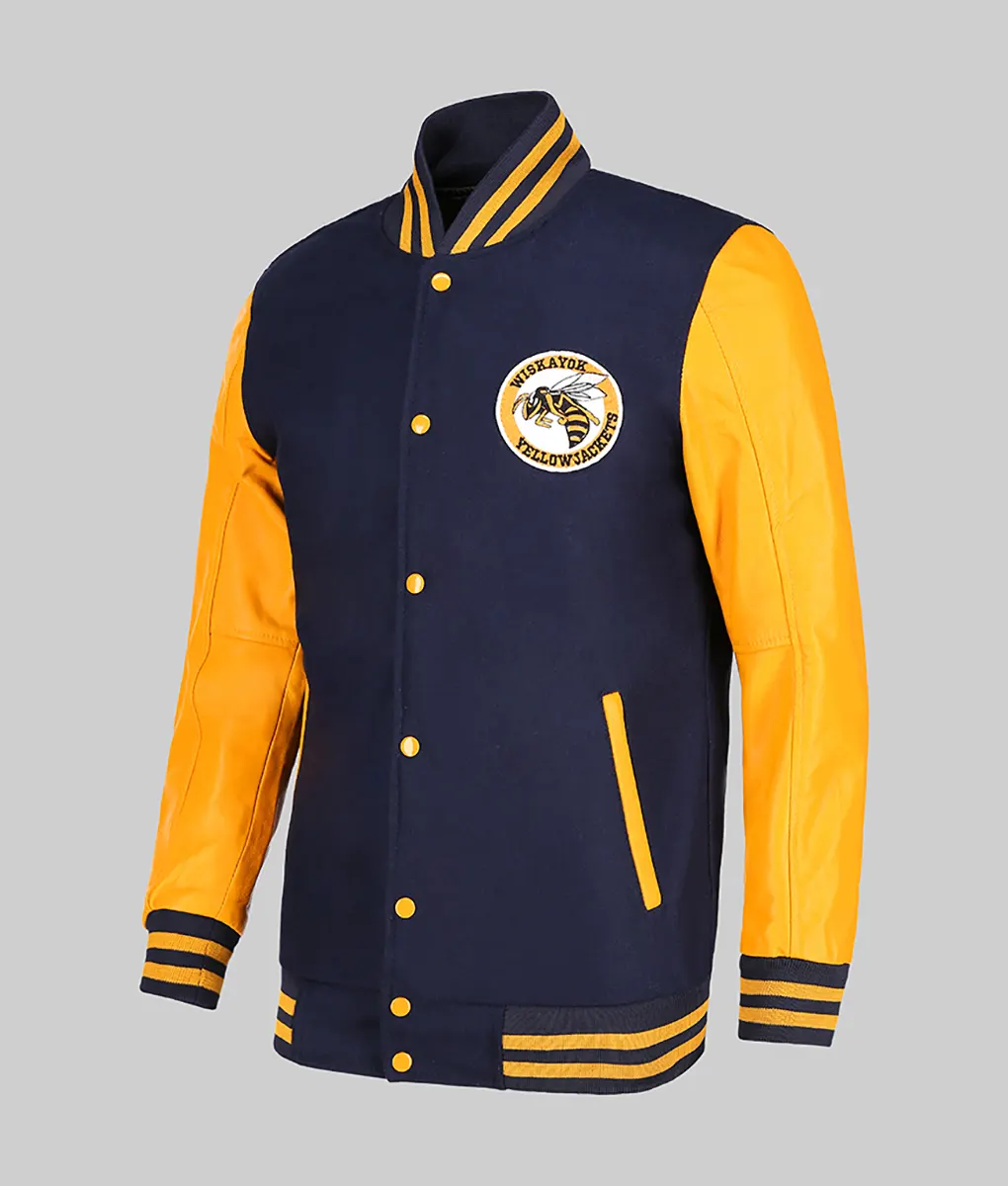 Teen Jackie Yellowjackets Varsity Jacket-Side