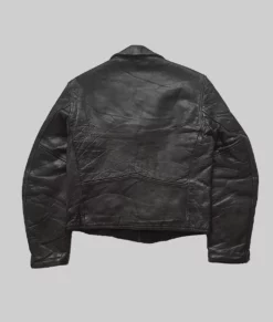 Young Natalie Yellowjackets Leather Jacket-Back