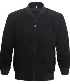 Adam Black Suede Leather Jacket