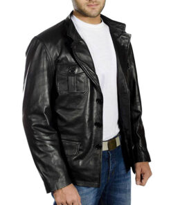 Adams Buckingham Leather Jacket