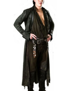 Diaval Maleficent Leather Coat