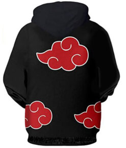 Itachi Akatsuki Black Hoodie