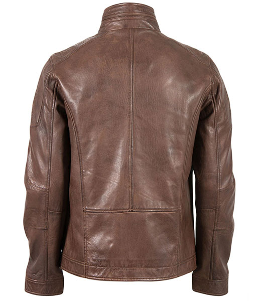 Jimmy Brown Leather Jacket