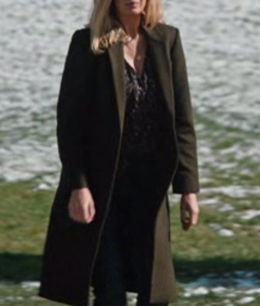 Kelly Reilly Brown Trench Coat