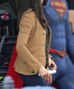 Lois Lane Superman and Lois Brown Coat