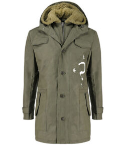 Men's Riddler Green Coat