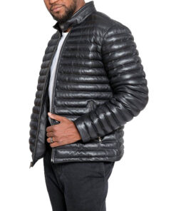 Men's Ultima Puffer Leather Jacket